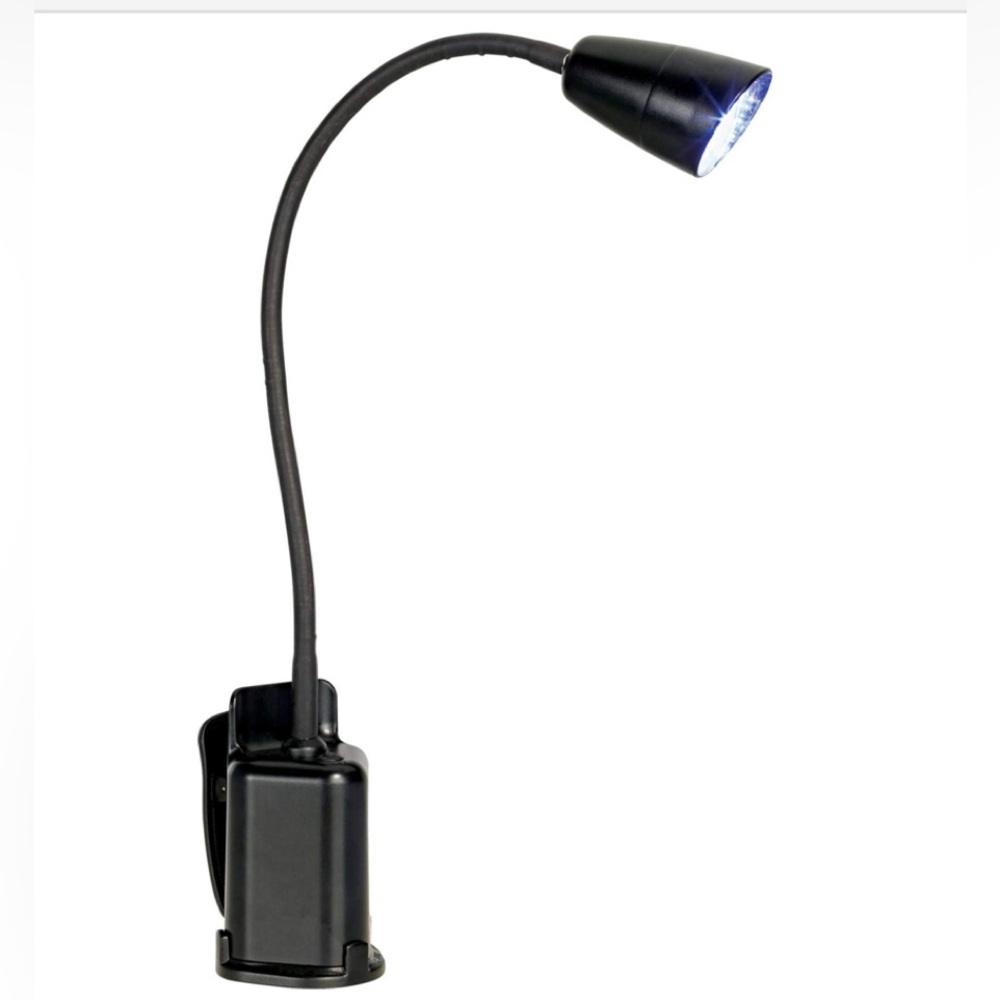 NIB John Timberland Gooseneck Battery Operated BBQ Clip-On Light Magnetic Base